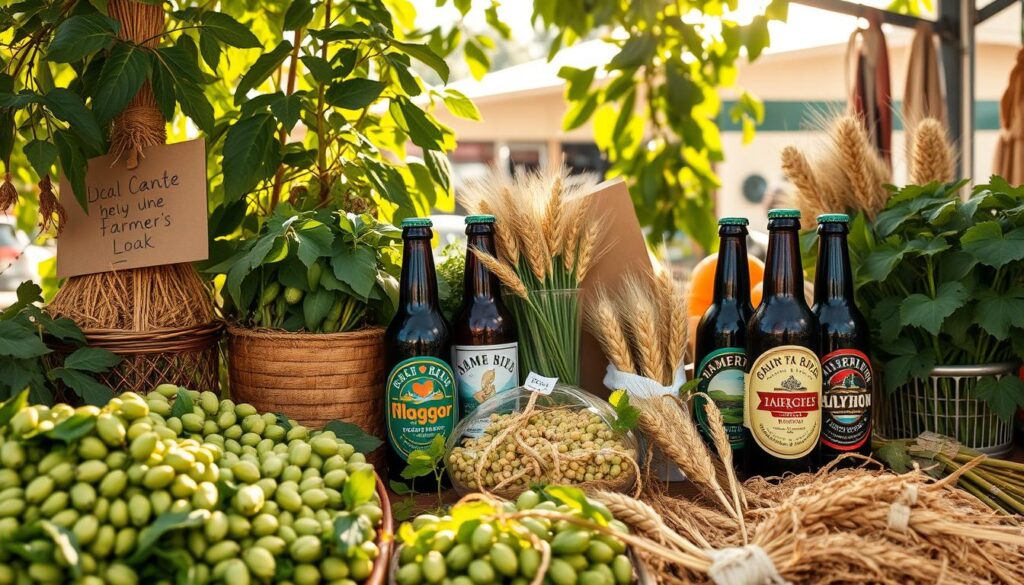 Local sourcing in craft beer production