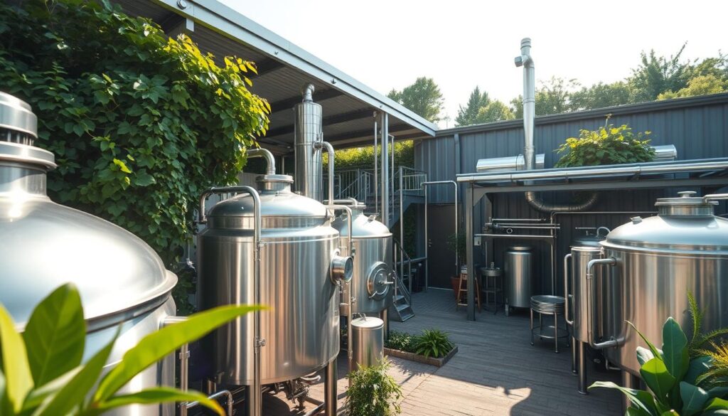 Water efficiency in craft beer production