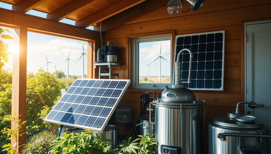 renewable energy for homebrewing