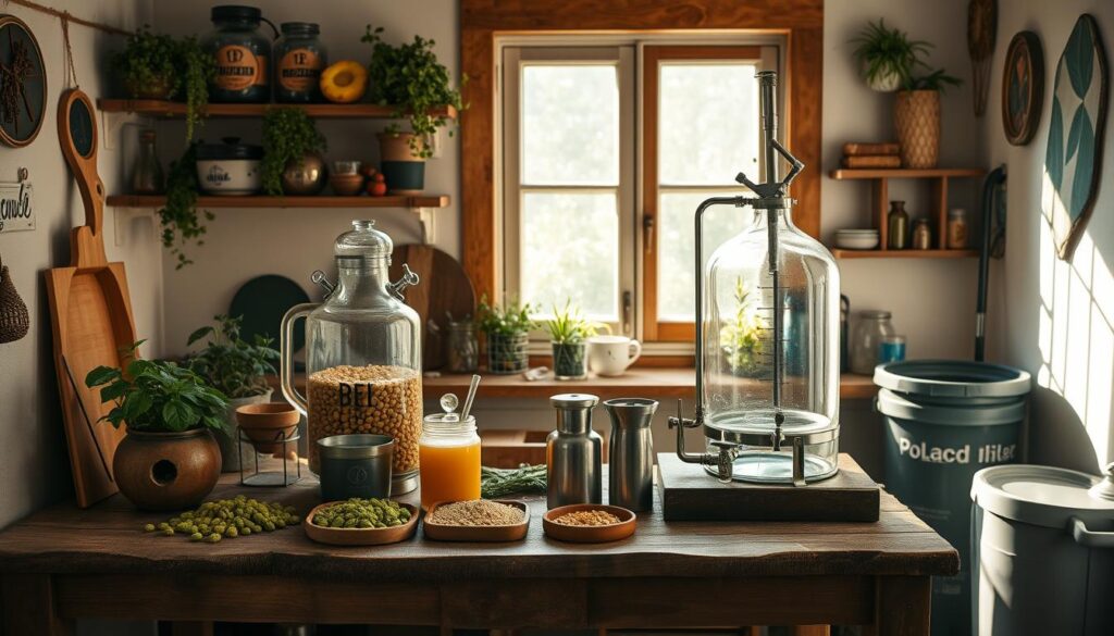 sustainable home brewing